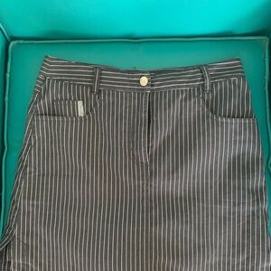 Daily Sports grey Pinstripe Golf Skort